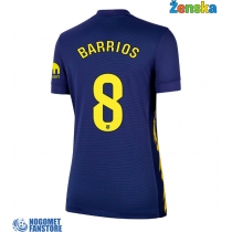 Atletico Madrid Pablo Barrios #8 Gostujuci Dres za Ženska 2025-26 Kratak Rukav